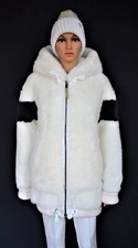 BOGNER DAMEN KUNSTFELL PELZ MANTEL JACKE FAUX FUR TRIZIA UVP 1699€ 36-38 S-M NEU