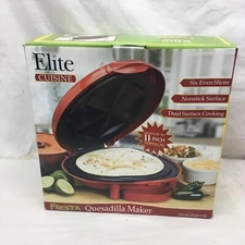 MaxiMatic EQD-118 Elite Cuisine 11-Inch Quesadilla Maker