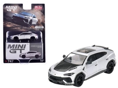 Mini GT Lamborghini Urus Performante Grigio Nimbus MGT00747 1/64