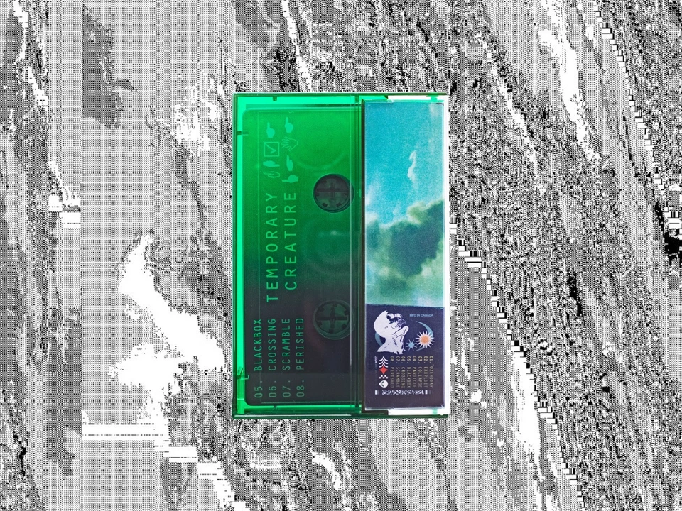 Temporary Creature - Fire Lane (Limited Edition Cassette) Phonk / Witchhouse - Image 4 of 4