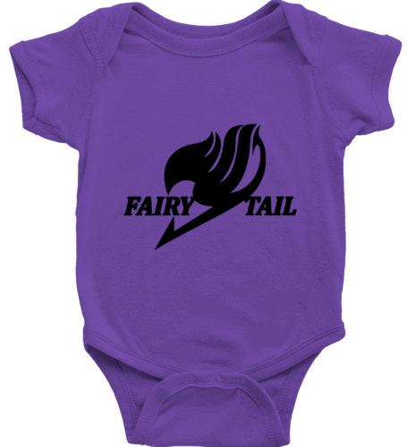 Baby Bodysuit One-Piece Infant Romper Clothes Print gift Fairy Tail Anime - Picture 20 of 25