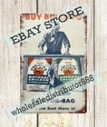 Bulldog Natural Chilean Nitrate Of Soda farm fertilizer metal tin sign art decor