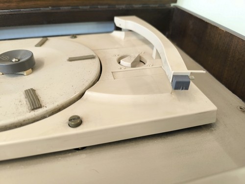 Giradischi Radio valvolare Minerva anni 60' Vintage - Foto 6 di 9