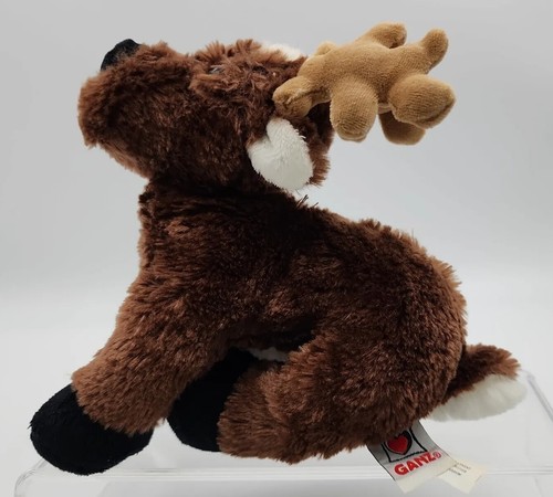 Ganz Webkinz Moose Plush Beanie Stuffed Animal HM137 9" No Code - Picture 6 of 10
