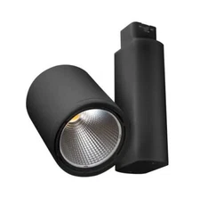 Cree LED Essentia Cylinder Track Light S-CT-FB-B-27L-40K-BK, 20,30&38 CLEAR LENS