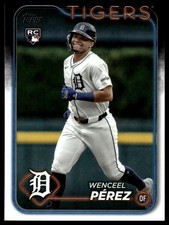 Wenceel Perez 2024 Topps Update #US233 RC Detroit Tigers Rookie