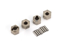 WHEEL HUB 7MM HEX STEEL