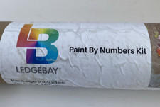 LEDGEBAY Paint by Number for Adults "October" Acrylic Paint Brushes Instructions