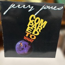 Jerry Jones Compared to What Album Vinyl Record Jazz Soul Reggae Lovers Rock
