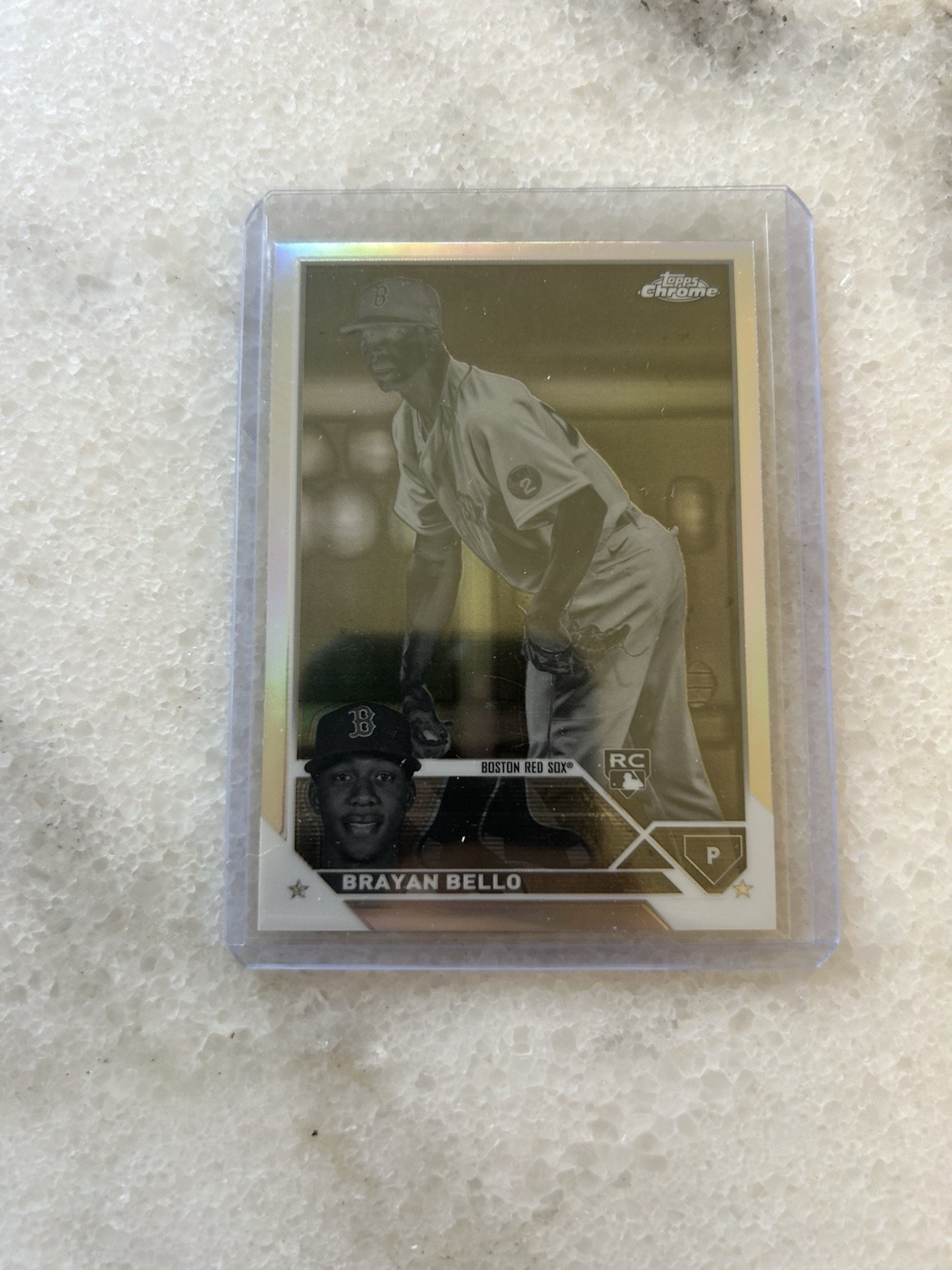 2023 Topps Chrome - Brayan Bello #57 Negative Refractor (RC)