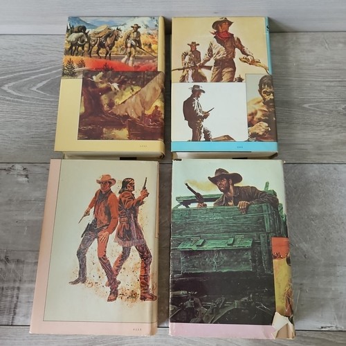 The Sacketts Louis L'Amour Vol 1-4 HC/DJ 1980s 4 books Western American Frontier - Picture 2 of 11