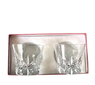 Baccarat 2023 Eclat Crystal Tumbler Bergglas 2 Stück Set Trinkgeschirr Barges...