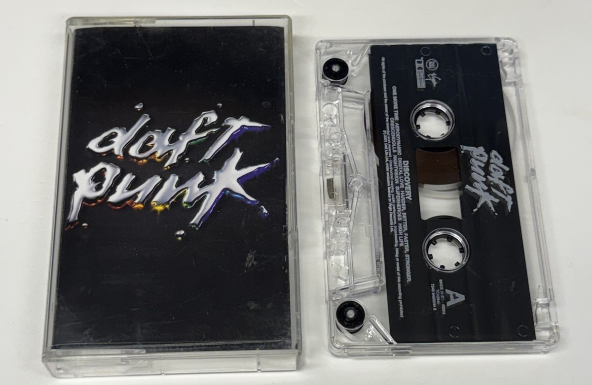 DAFT PUNK - DISCOVERY (2001) CASSETTE MADE IN EUROPE | eBay