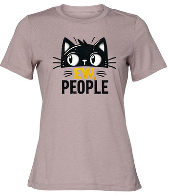 Damen süß Katze Kätzchen Weihnachten T-Shirt Tee Geburtstag Geschenk