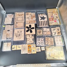 119 Craft Scrapbooking Wood Block Rubber Stamps Some Stampin Up