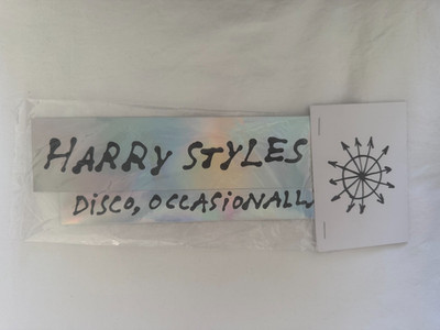 Harry Styles KATTDO Limited ed sticker set Kiss All the Time Disco Occasionally