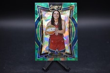 2025 Panini Select Georgia Amoore Concourse Green Ice Prizm (RC) #96 & Base Card