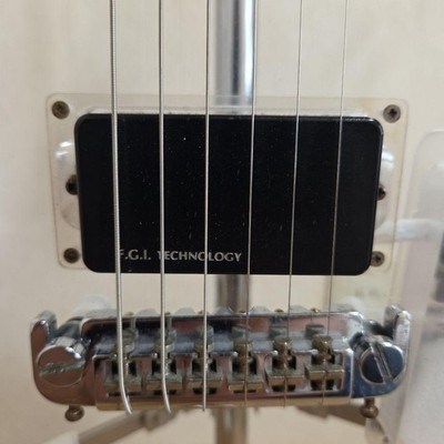 Fernandes Crystal Guitar Acrylic Hide Mocking Bird No.MG342