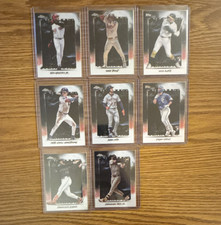 Topps Cosmic Chrome Night Terror Griffey Jr Mike Trout  Baseball  8 Card Lot 