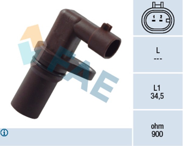 FAE Kurbelwellensensor Impulsgeber 79200 FüR Alfa 147 156 166 GTV Spider GT 16V-image