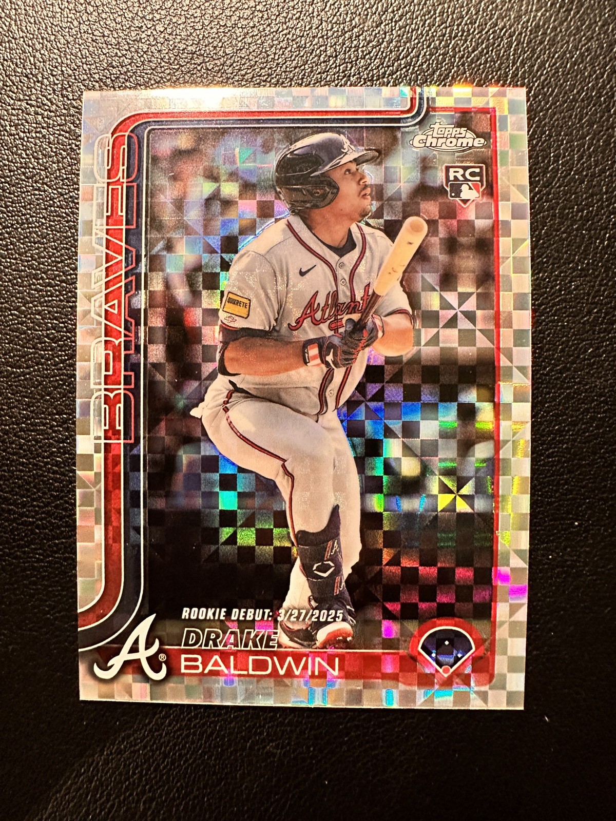 2025 Topps Chrome Update Drake Baldwin X-Fractor #USC88
