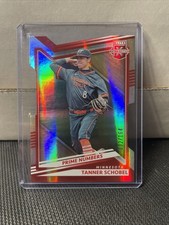 2022 Panini Elite Extra Edition Tanner Schobel #68 Prime Numbers C Die-Cut /164