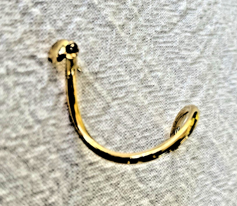 14KYG BEAUTIFUL TWISTED CIRCULAR DANGLE DROP EARR… - image 15