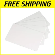 500 Pack Premium CR80 30 Mil Graphic Quality PVC Cards - Ideal for ID Printing