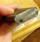 Vintage Tin Match Holder W/ Striker 1 3/4" X 1 1/8" X 3/8" — photo 3