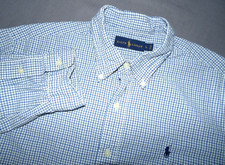 Polo Ralph Lauren Long Sleeved Plaid Casual Button Up Shirt Men's Large