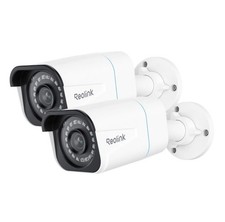 Reolink 2pcs RLC-810A 4K PoE IP Camera Outdoor Smart Detection Night Vision