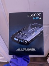 USED in good condition Escort MAX 4 Radar and Laser Detector- Black