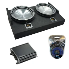 Harmony HA-R124 12" Car Subwoofer Fits 15-25 Ford F150 Super Cab w/ 46CXA4001