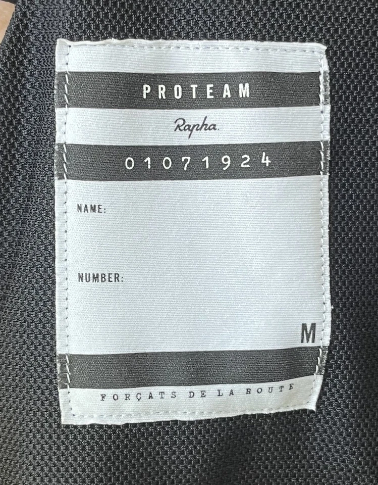 Шорты-комбинезон RAPHA Pro Team II - стандартные средние (M) черные/черные б/у в отличном состоянии! - Изображение 3 из 4