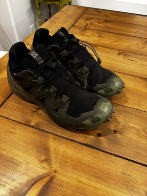 Salomon Speedcross 6 GTX GORE-TEX Men s 9.5 Black Peat Green 475841