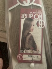 New 100 human Hair Hair Extension ER9CL-14 Clip On