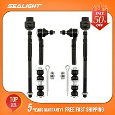 Front Lower Control Arms Tie Rod Ends Sway Bar For 1995-2005 Pontiac Sunfire