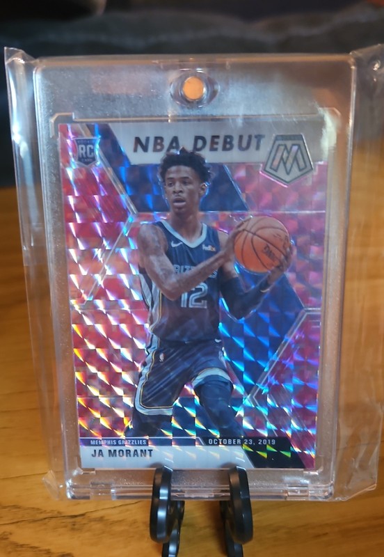 2019-20 Panini Mosaic - NBA Debut Ja Morant #274 Pink Camo Prizm (RC)
