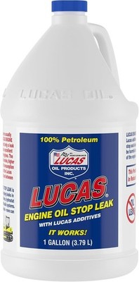 Lucas Engine Oil Stop Leak 1 Gallon - Universal Fit for Cars, Trucks & More