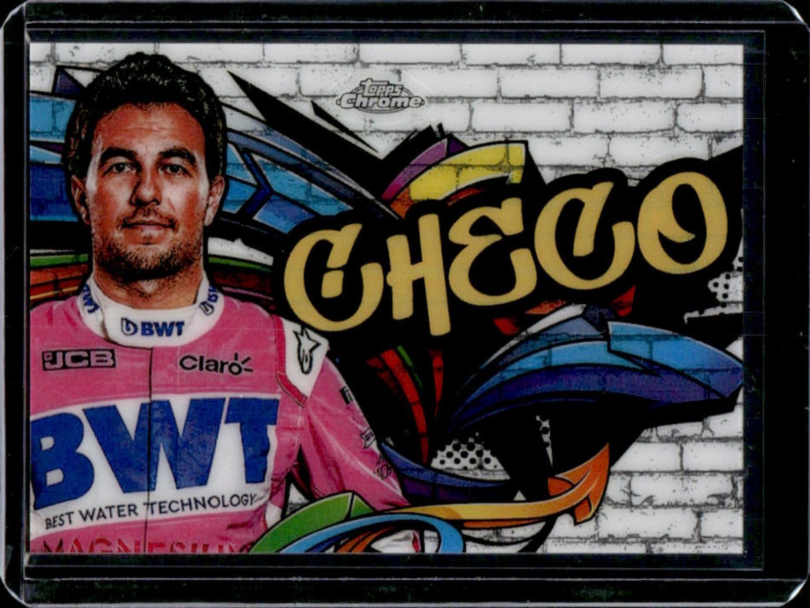 2020 Topps Chrome F1 Sergio Perez Track Tags #TT-10