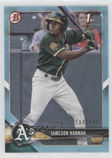 2018 Bowman Draft Sky Blue 204/499 Jameson Hannah #BD-160 0kr0