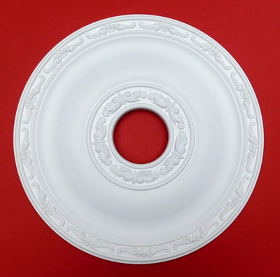 Deckenrosette '' JULI '' aus starkem Harz (kein Styropor) 40 cm