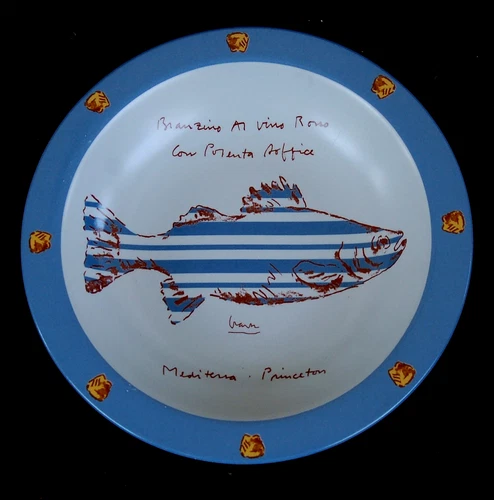 BUON RICORDO AMERICA BOWL ITALY 10" LIM.ED.PRINCETON BRANZINO AL VINO 147/500