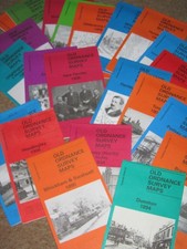 OS Ordnance Survey  Godfrey Edition Reprints - Tyneside & Yorkshire areas