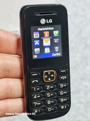 LG A100 schwarz (entsperrt) Handy Top Zustand mit Ladegerät 