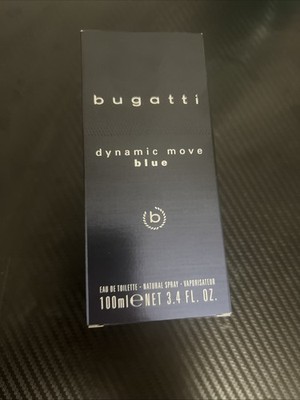   Bugatti Dynamic Move blue Herren Parfum Duft Eau de Toilette NEU OVP 100ml  