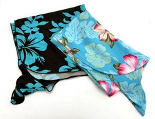 2 bathing suit sarong beach cover ups one size floral stretch with ties