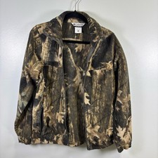 Columbia Youth Camouflage Fleece Jacket Sz 18/20