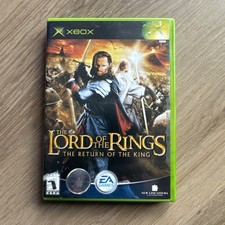 The Lord Of The Rings The Return Of The King (Xbox Original) Complete W/ Manual