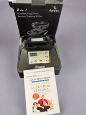 2-in-1 Wireless Dog Fence and Remote Trainer